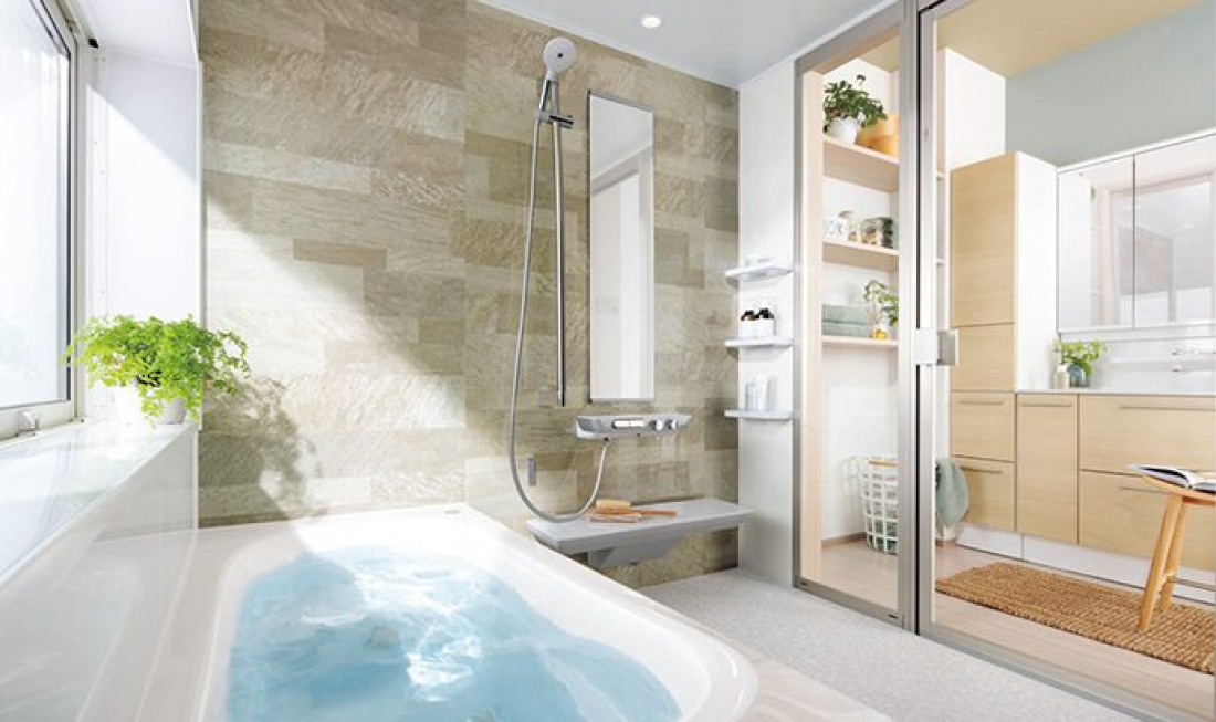 安全性とリラックスを叶える浴室づくり