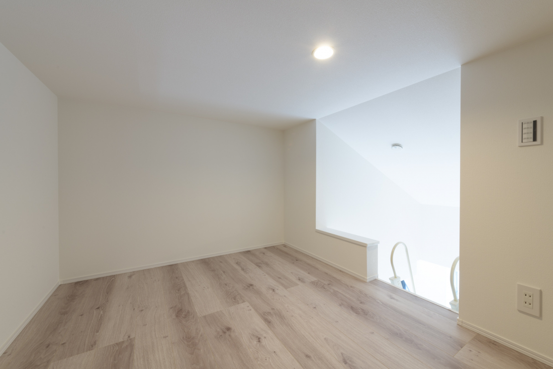 ロフトのある住宅