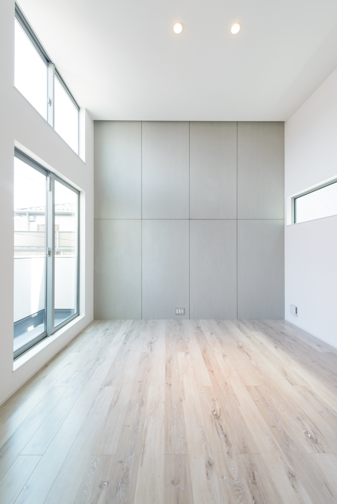 天井高3.5ｍ以上のリビング