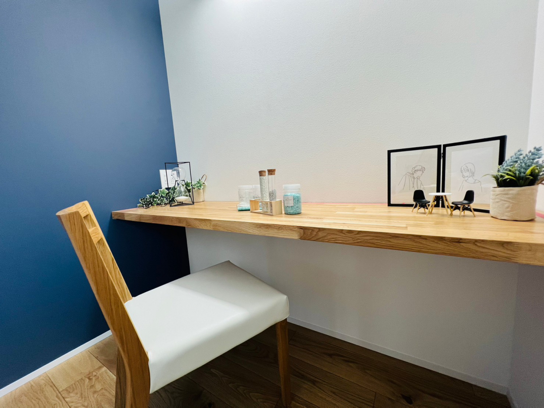 書斎のある寝室