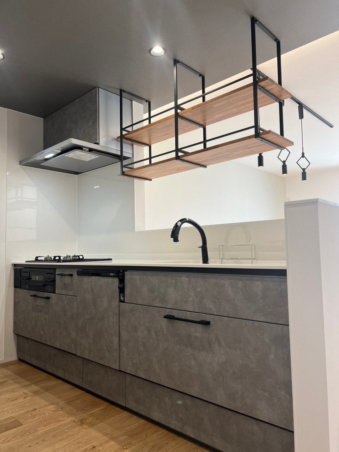 見せるキッチン収納