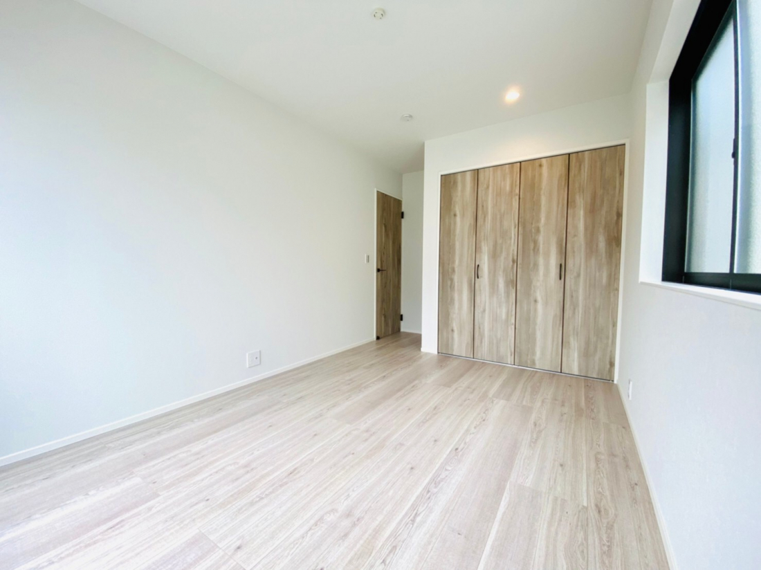 ウォークインクローゼットのある洋室